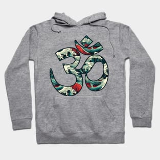 Cosmic Resonance: The Mystical Power of Om Kanagawa Hoodie